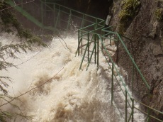 The raging Ausable River - PC - High Falls Gorge